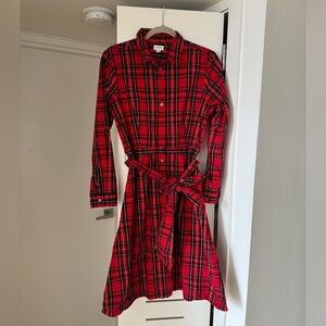 J. Crew Tartan Dress